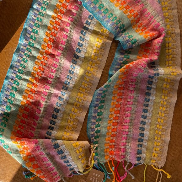 Sol Alpaca Baby Alpaca Scarf – Handwoven – NWT – Made in Peru - Picture 2 of 3